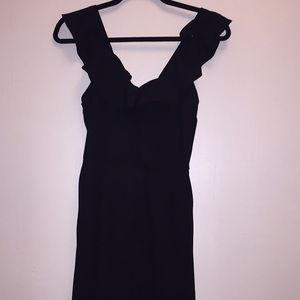 Dressy black romper